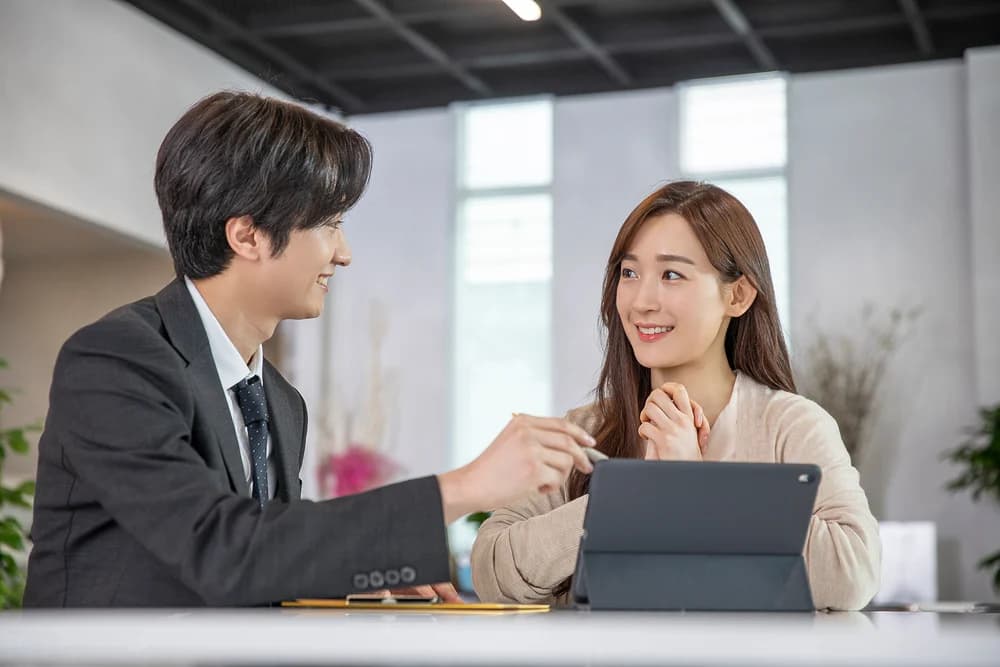 사후 관리 단계 장면